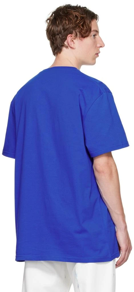 Alexander McQueen Blue Graffiti T-Shirt 3