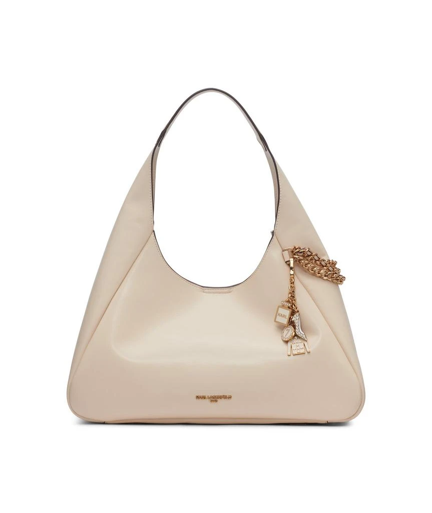 Karl Lagerfeld Paris DELAINE HOBO BAG  WITH CHARMS 1