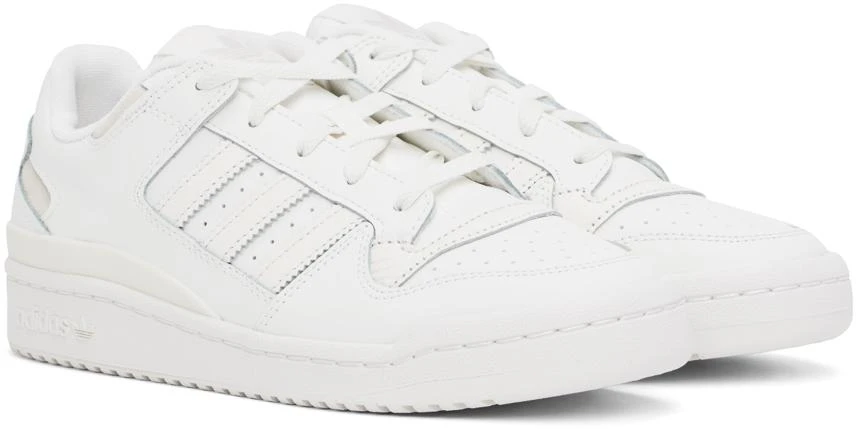 Adidas White Forum Low CL Sneakers 4