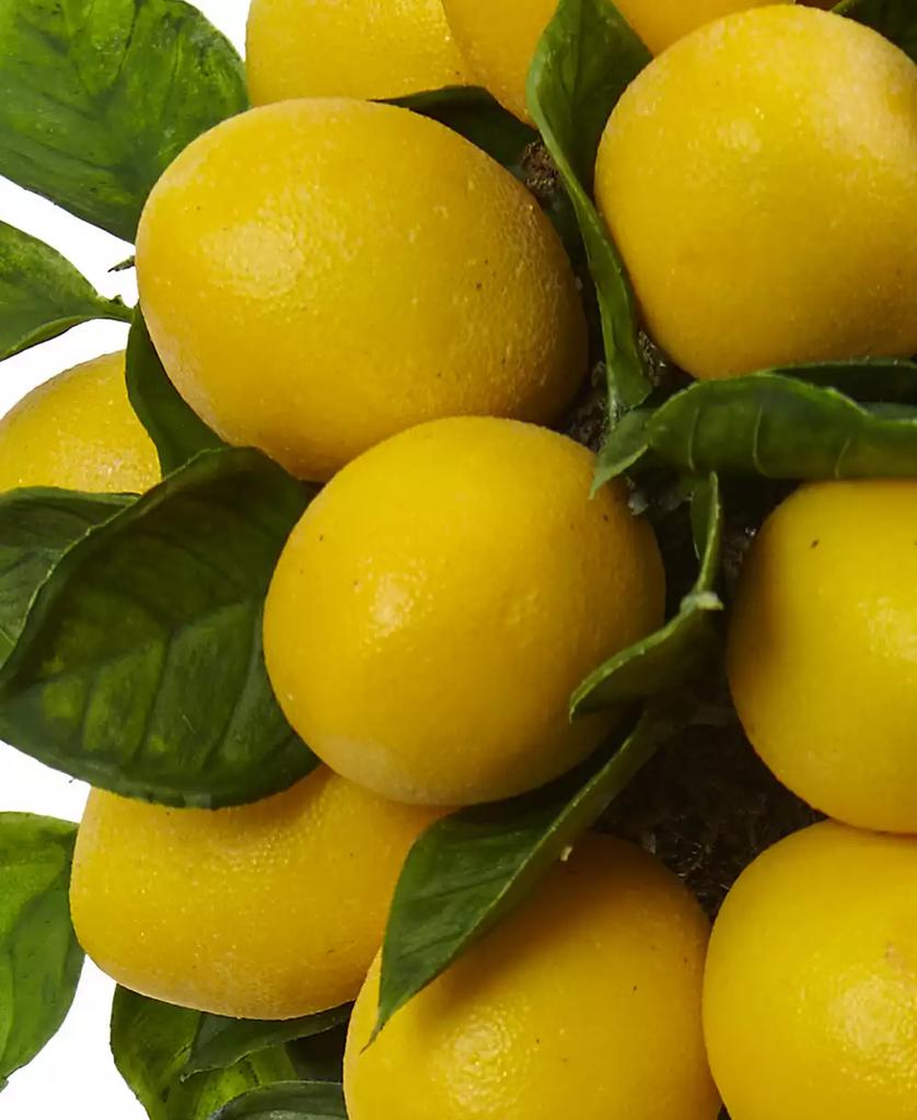 NEARLY NATURAL Lemon Ball Artificial Topiary Arrangement