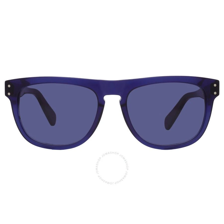 Salvatore Ferragamo Salvatore Ferragamo Blue Browline Men's Sunglasses SF1111S 432 55 1