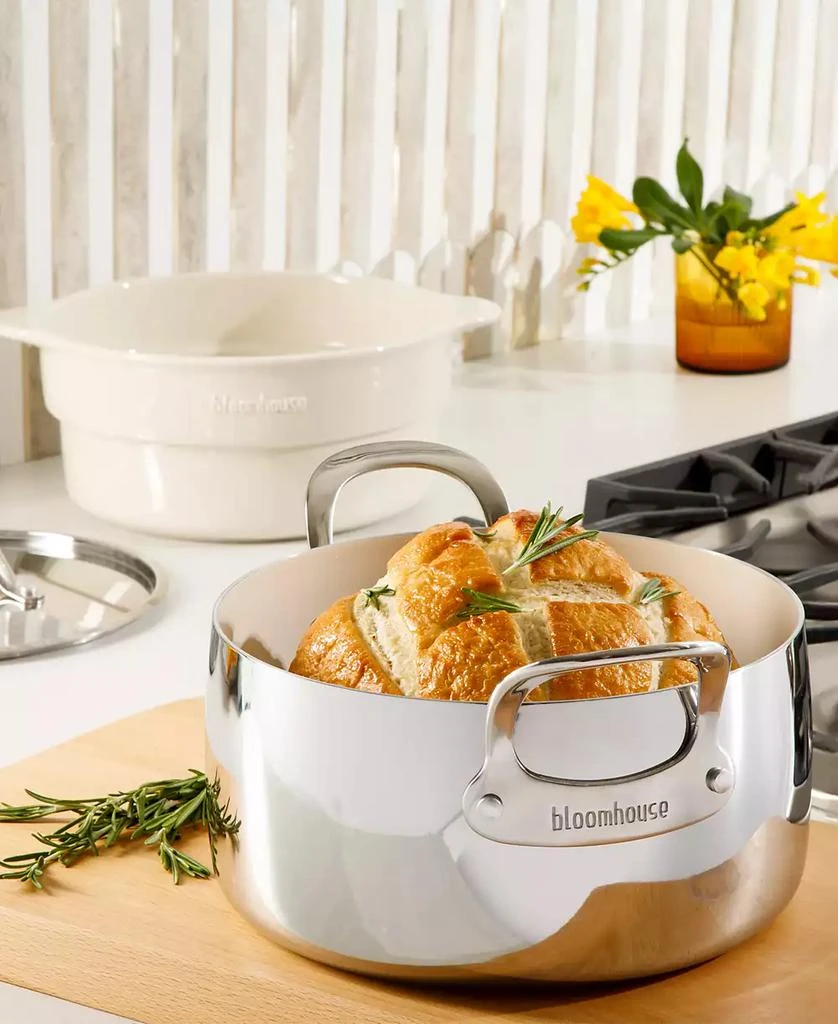 Bloomhouse 12 Piece Stainless Steel Non-Stick Cookware Set 3
