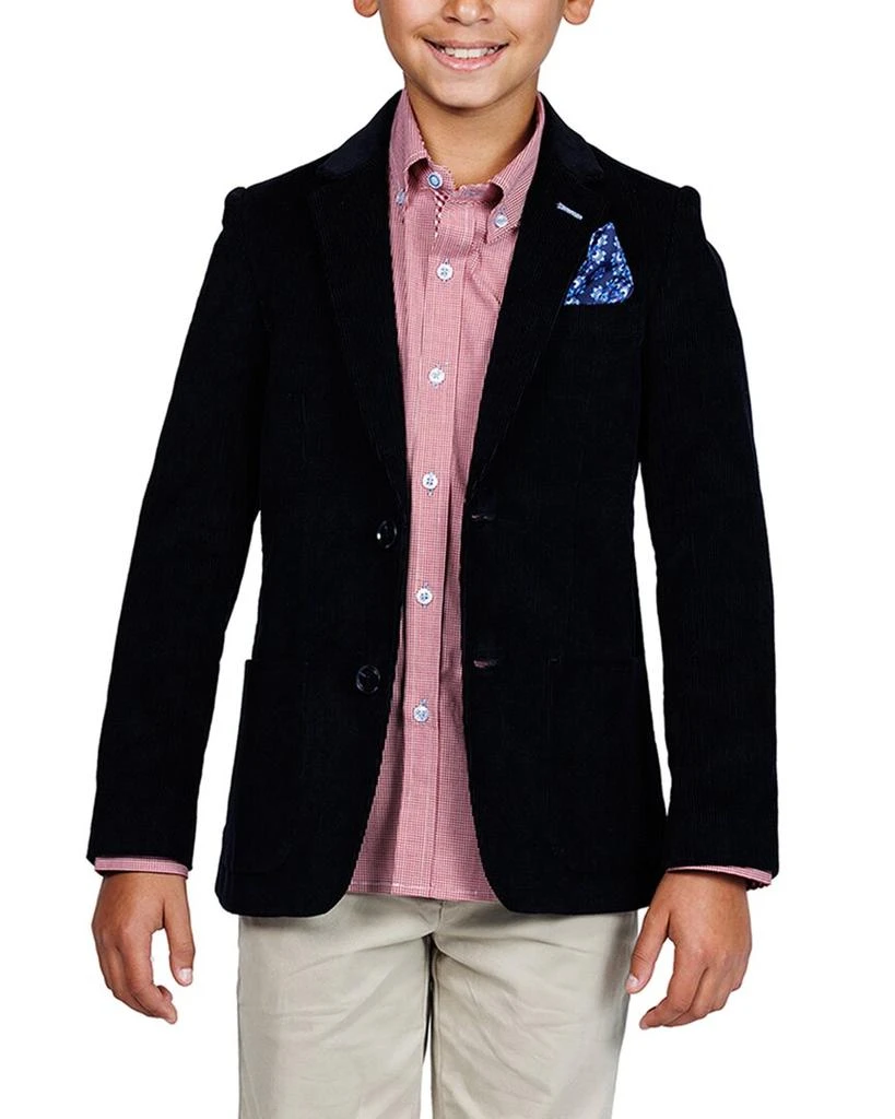 TailorByrd Tailorbyrd Solid Fine Wale Corduroy Sport Coat