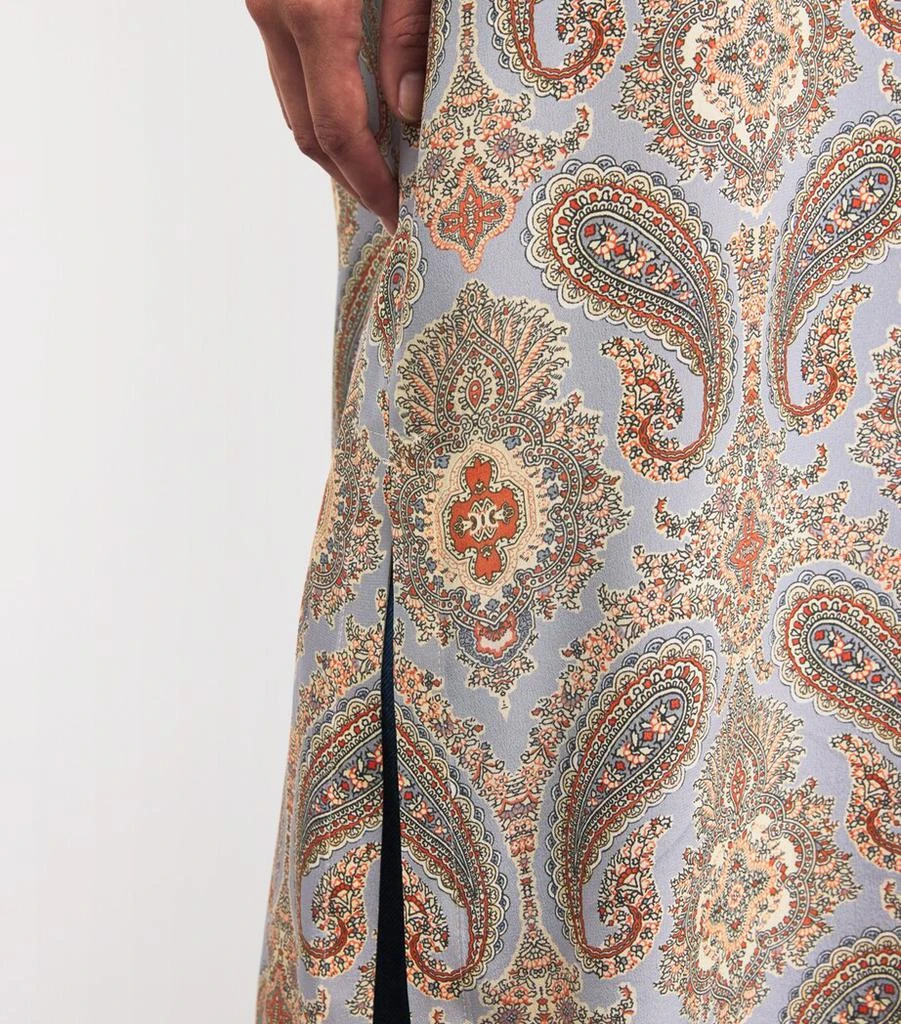 Weekend Max Mara Silk Paisley Midi Dress 6