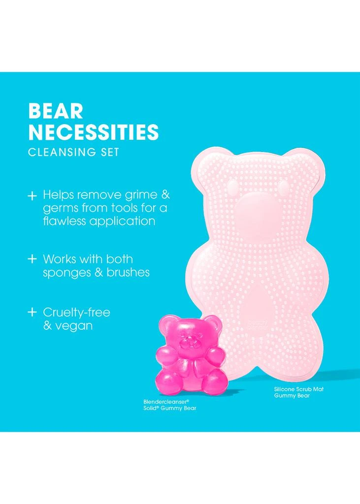 beautyblender The Sweetest Blend Bear Necessities Cleansing Set 4