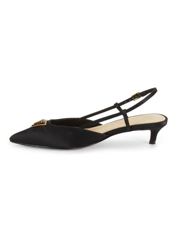 GUESS Jesson Logo Kitten Heel Pumps 4
