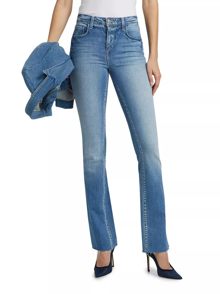 L'Agence Ruth High-Rise Straight Jeans 3