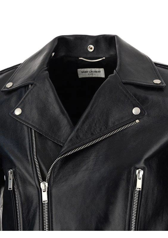 Yves Saint Laurent Saint Laurent Long-Sleeved Biker Jacket 3