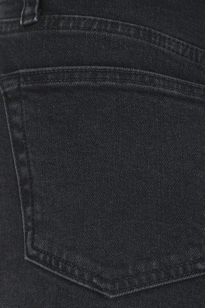 Re/Done Black stretch denim jeans 2