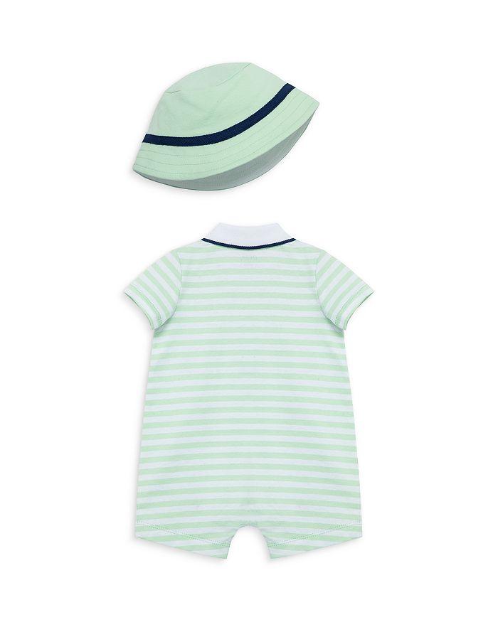 Little Me Boys' Cotton Golf  Romper with Hat - Baby