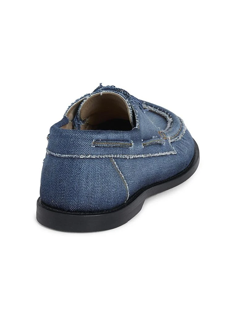 Loewe Campo Denim-Inspired Boat Shoes 3