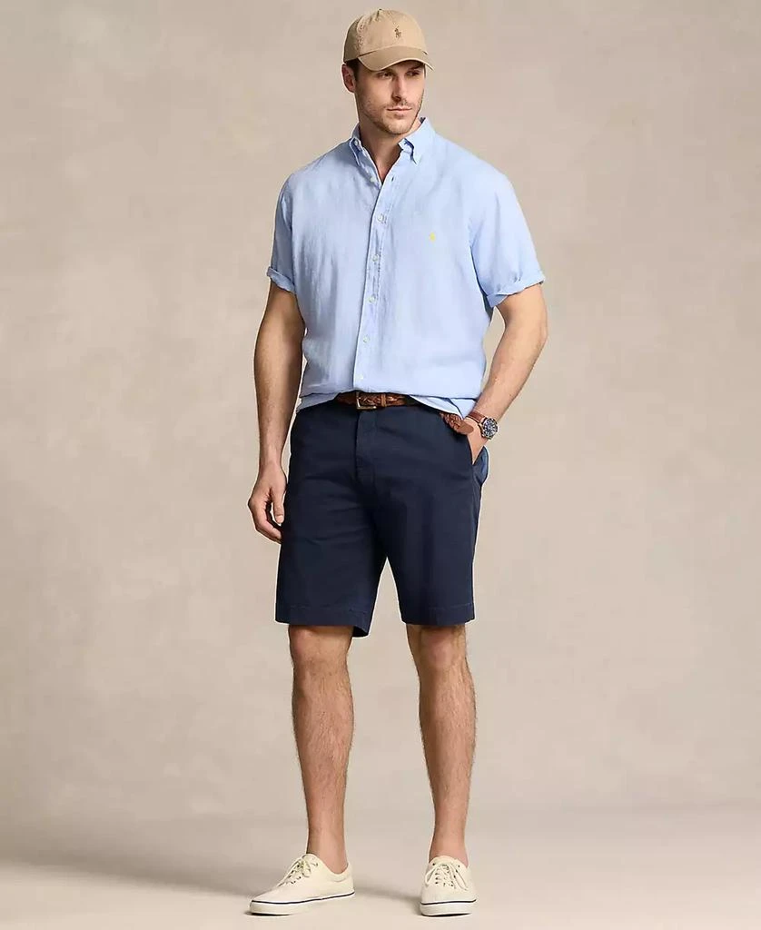 Ralph Lauren Men's Relaxed-Fit Solid Button-Down Linen Shirt 4