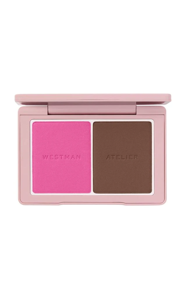 Westman Atelier Westman Atelier Baby Cheeks + Face Trace Sculpting Powder Duo - Poppet 
Ganache - Moda Operandi