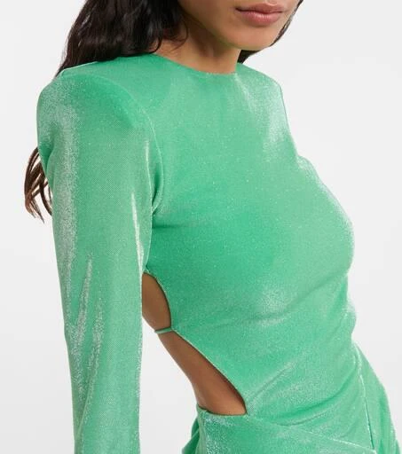 ROTATE Birger Christensen Ruched minidress 4