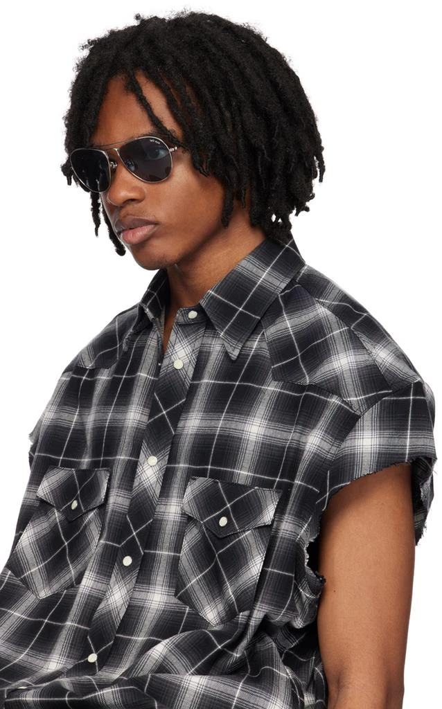TAKAHIROMIYASHITA TheSoloist. Silver William Sunglasses 4