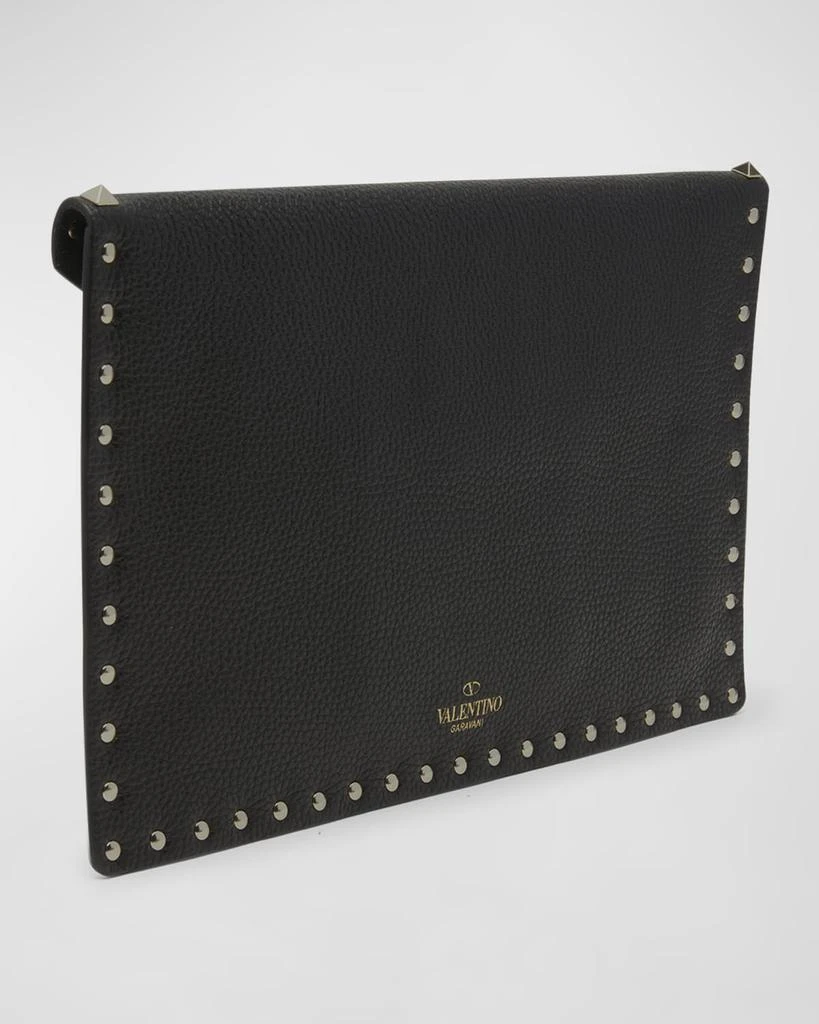 Valentino Rockstud Large Envelope Clutch Bag 6
