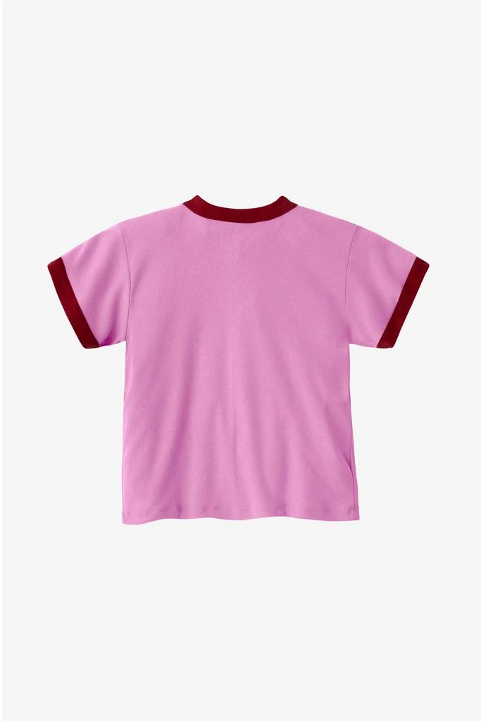 Los Angeles Apparel FFR101 - Kids 50/50 Rib Ringer T 15