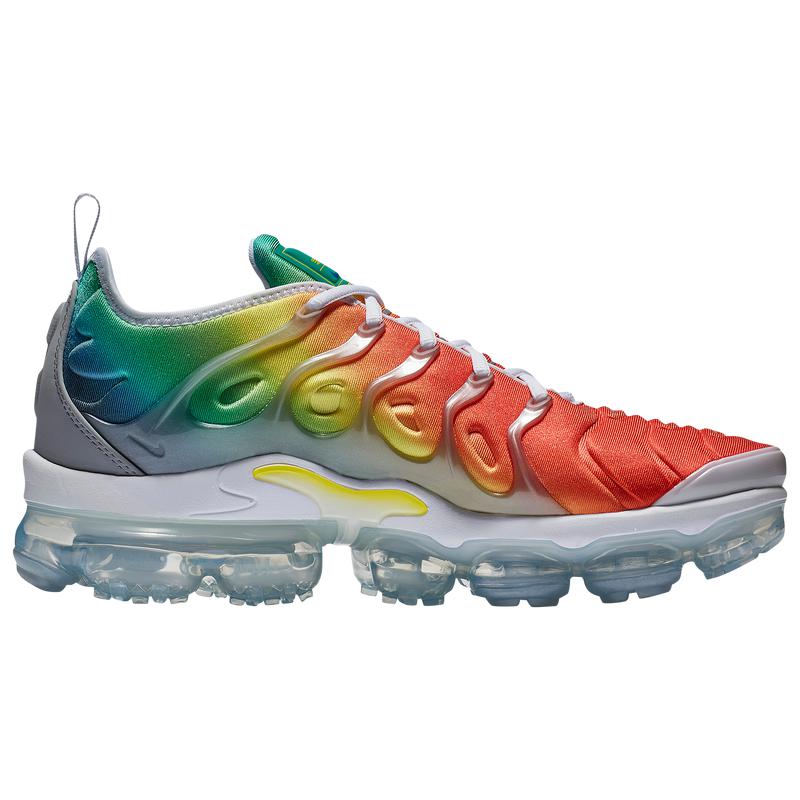 Men's nike air vapormax plus running shoes white on sale