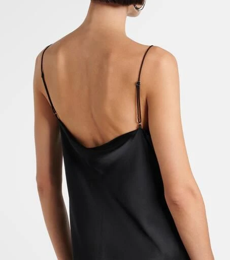 Dorothee Schumacher Sense Of Shine draped silk-blend slip dress 5