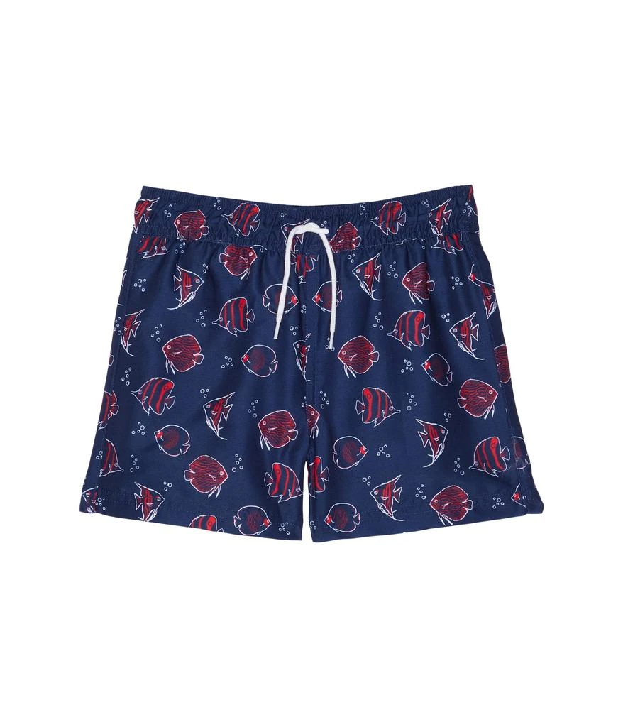 Janie and Jack Printed Swim Shorts (Toddler/Little Kids/Big Kids) 1