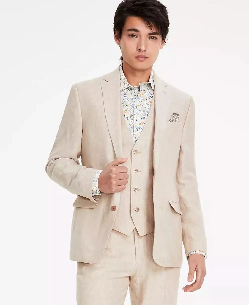 Bar III Men's Slim-Fit 100% Linen Suit Jackets, Created for Macy's 1