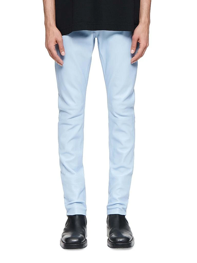 Purple Brand D-Stretch Leather Skinny Pants 1