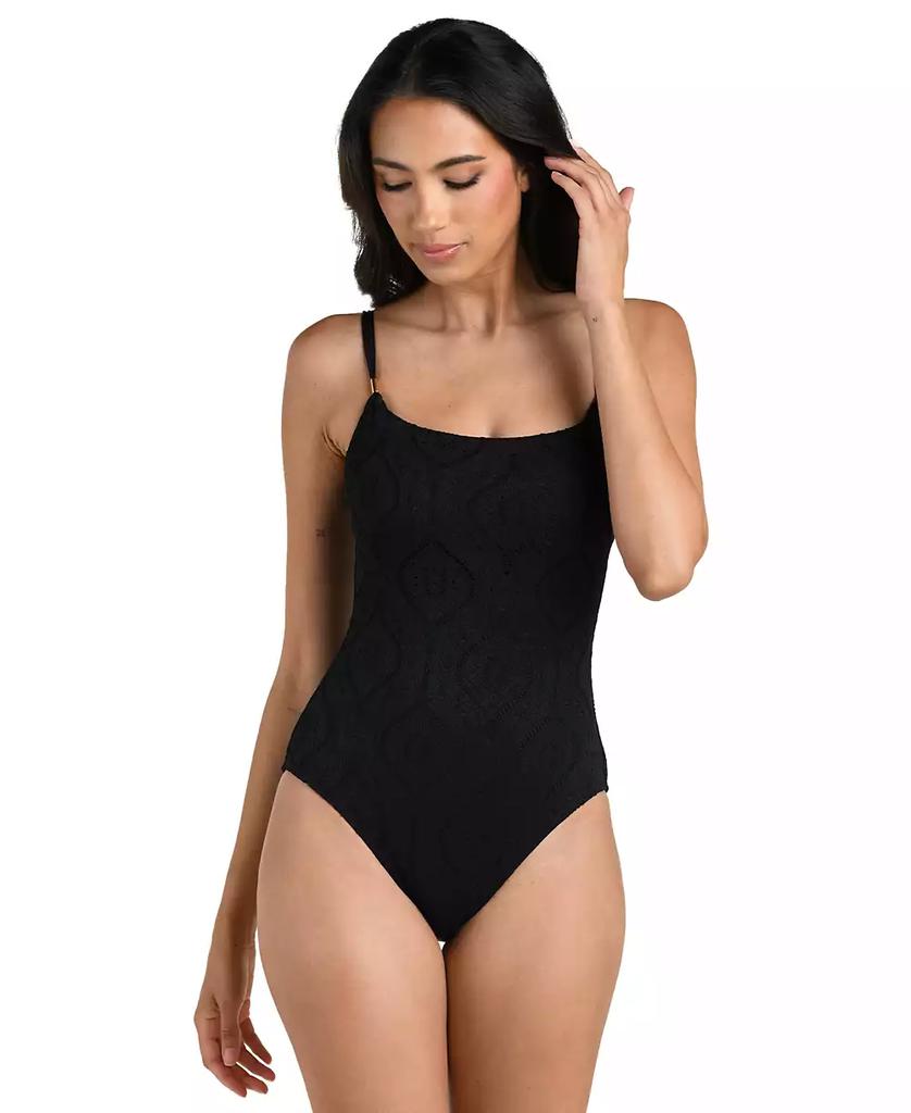 La Blanca Women's Mantra Medallion One-Piece Swimsuit