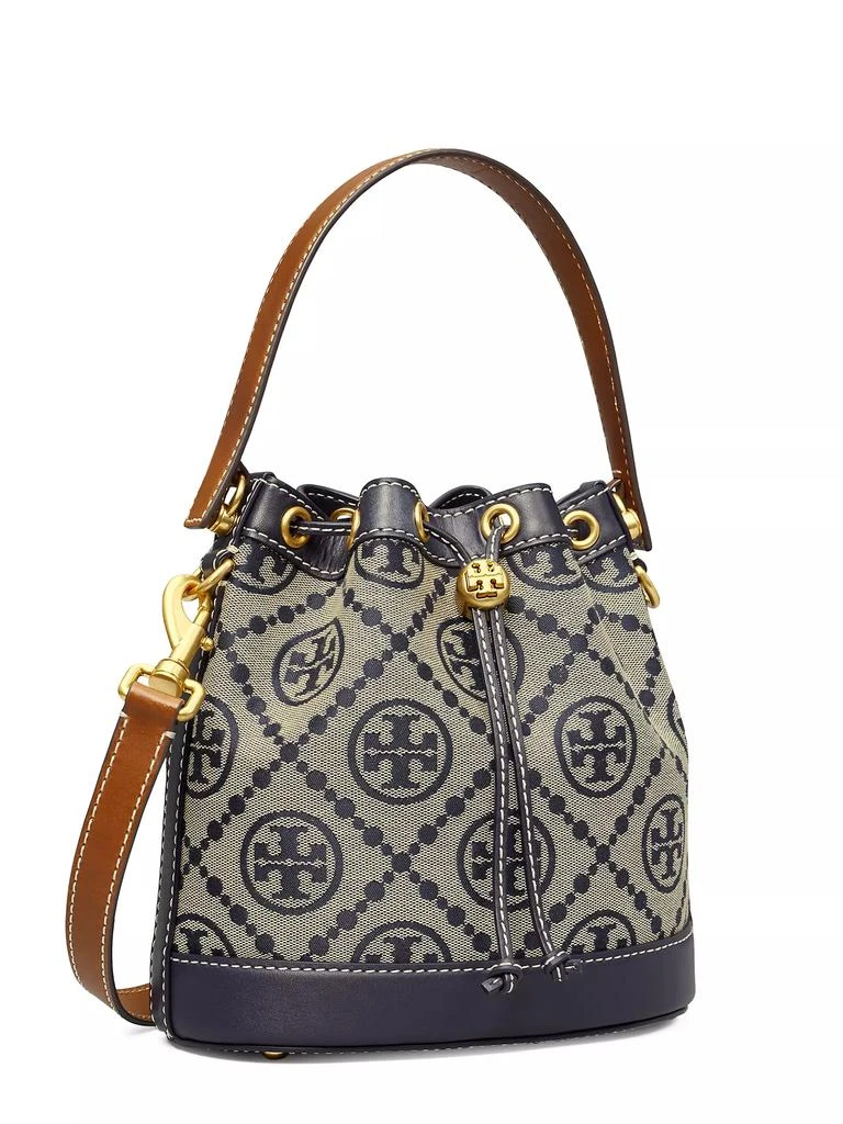 Tory Burch T Monogram Jacquard Bucket Bag 4
