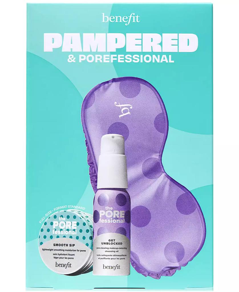 Benefit Cosmetics Pampered & POREfessional Moisturizer and Cleansing Oil Duo