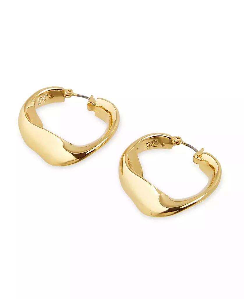 Robert Lee Morris Sculpted Medium Hoop Earrings 3