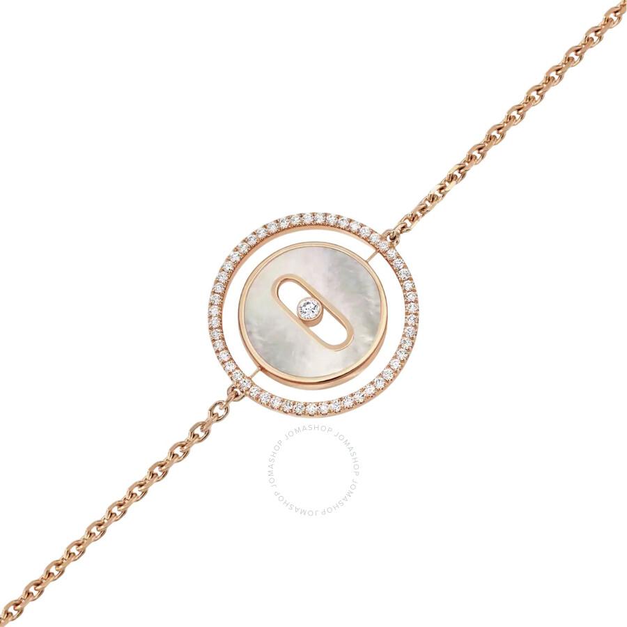 Messika Lucky Move 18k Rose Gold Diamond Bracelet
