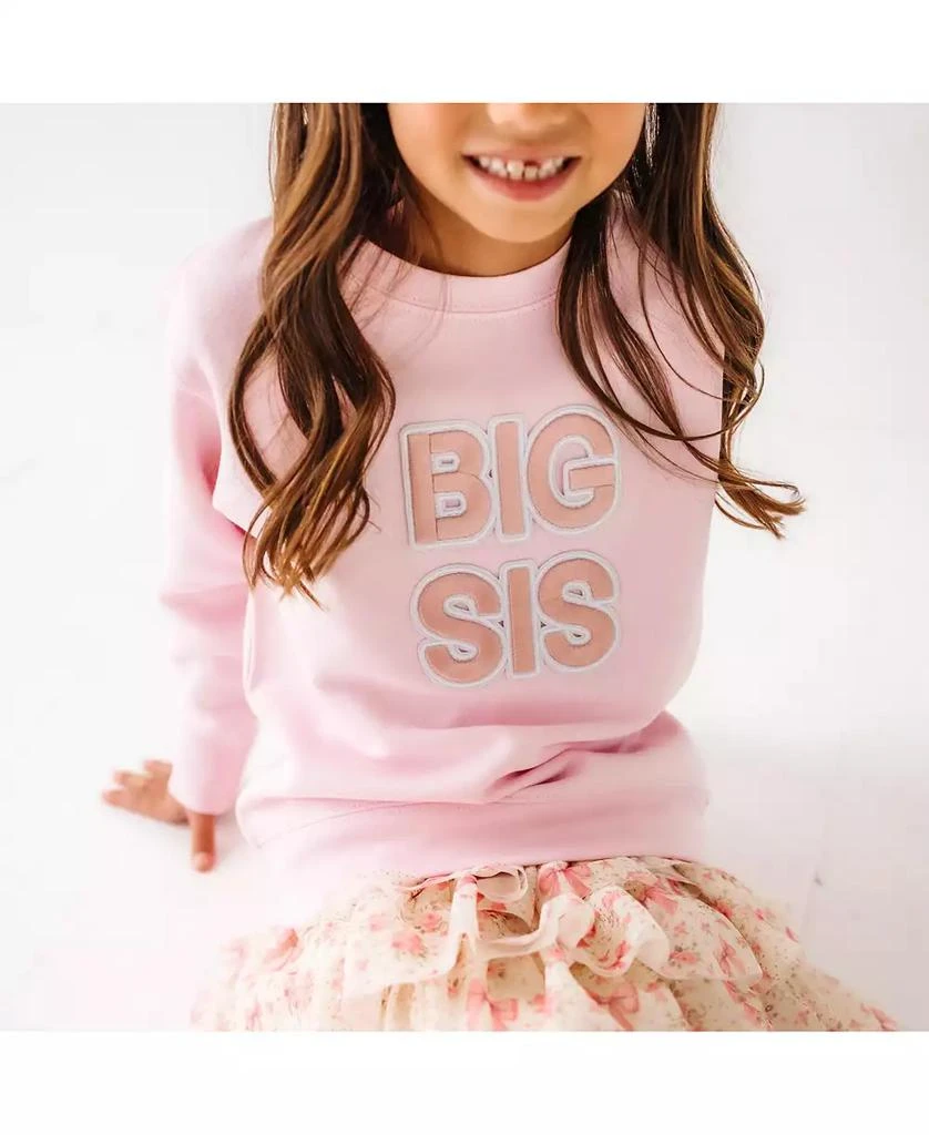 Sweet Wink Toddler Girls Sis Embroidered Patch Sweatshirt 3