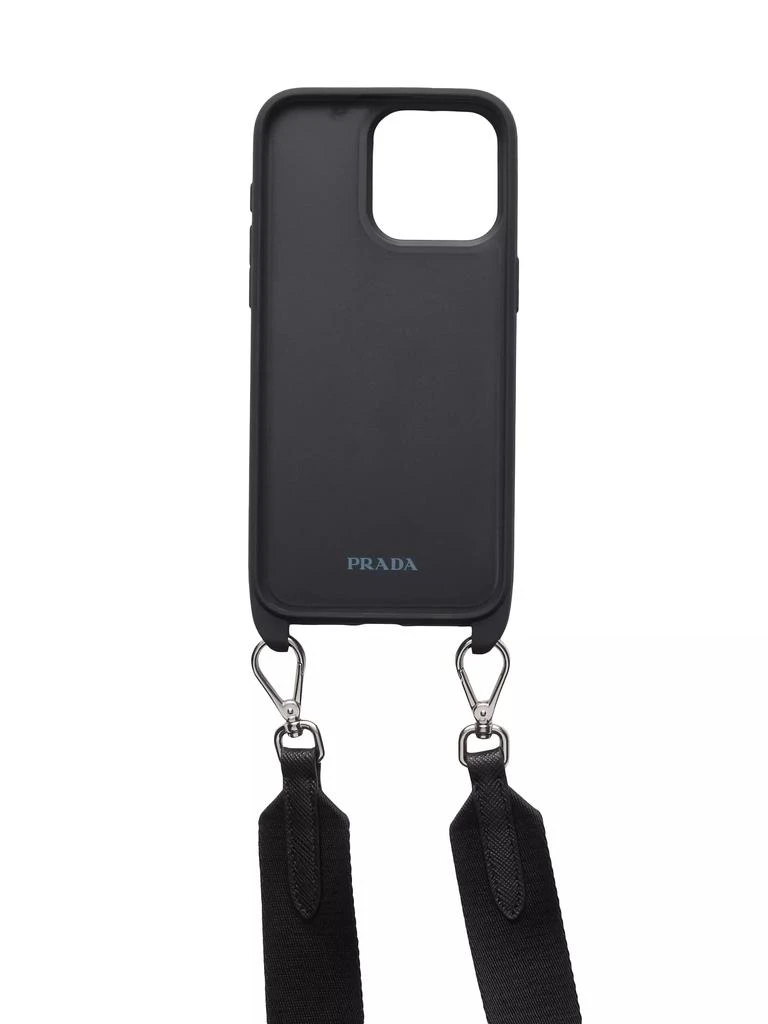 Prada Saffiano Leather Cover for Iphone 15 Pro Max 2