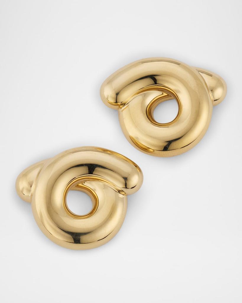 Bea Bongiasca 9K Yellow Gold Tarallo Earrings