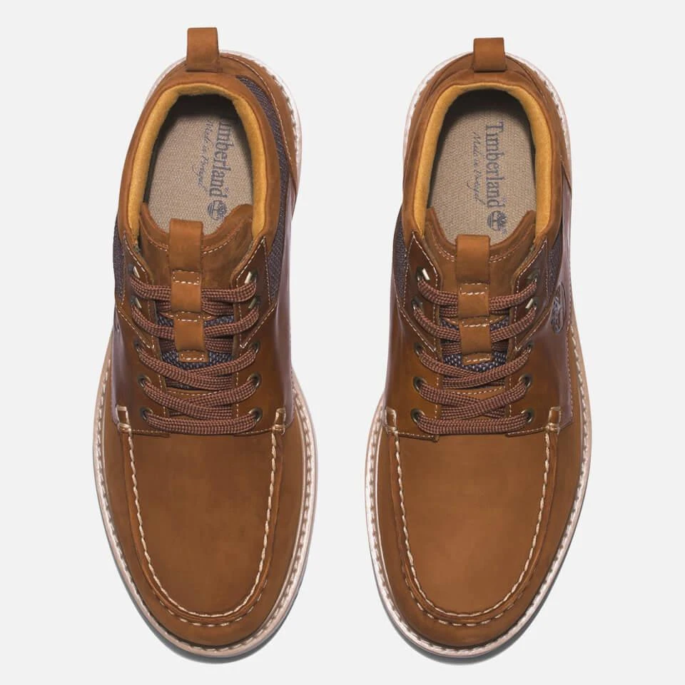 Timberland TIMBERLAND MEN'S NEWMARKET II NUBUCK LACE UP BOOTS - RUST 3