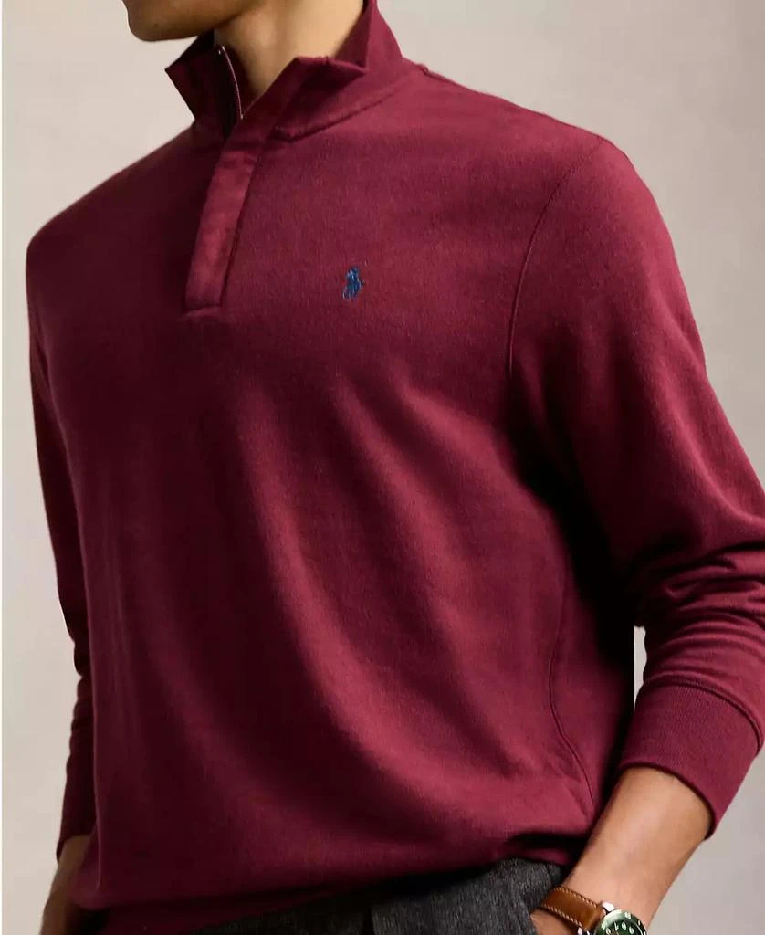 Ralph Lauren Men's Luxury Jersey Quarter-Zip Pullover 3