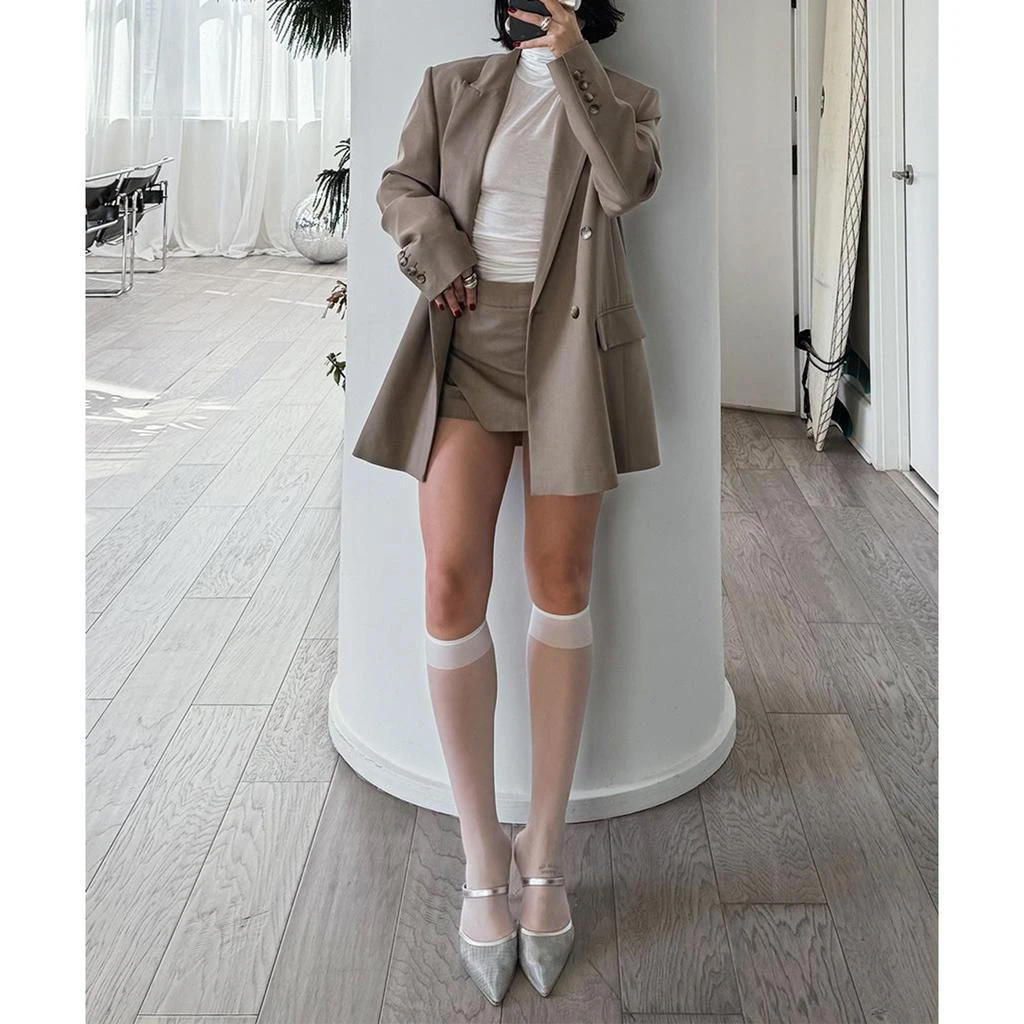 Dolce Vita Katik Heels Silver Mesh 4