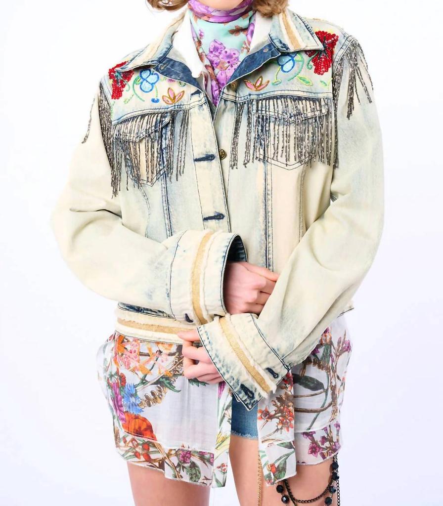 ARATTA Aratta - Country Queen Embellished Denim Jacket