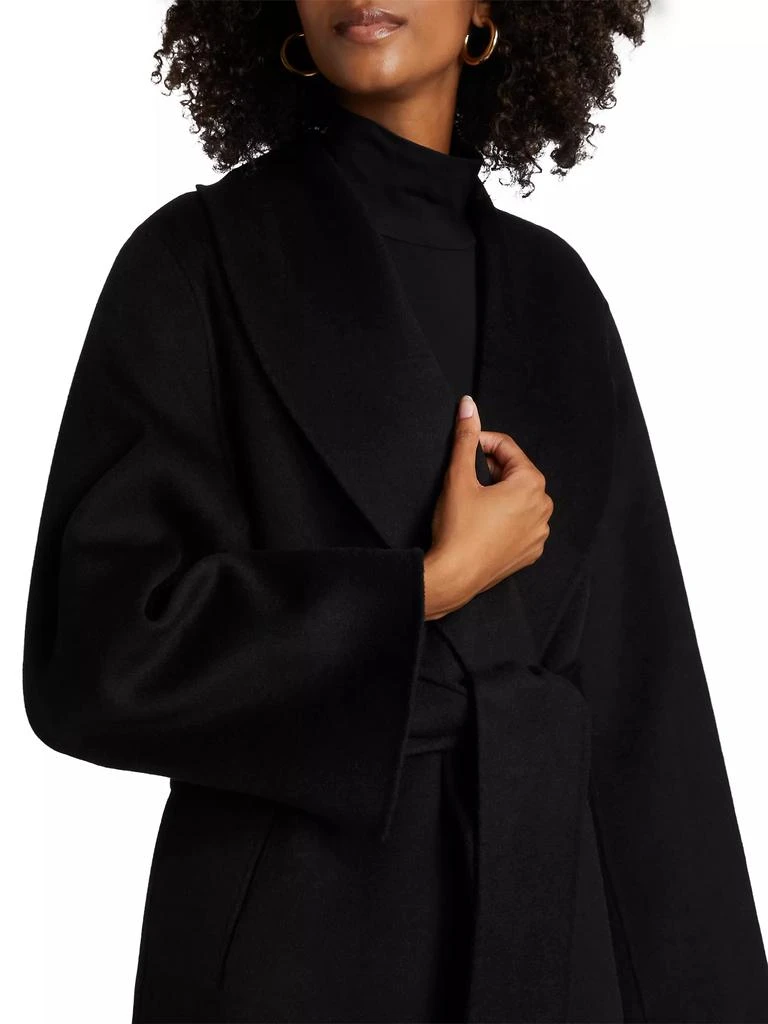 Mercer Collective Grace Wrap Wool Coat 6