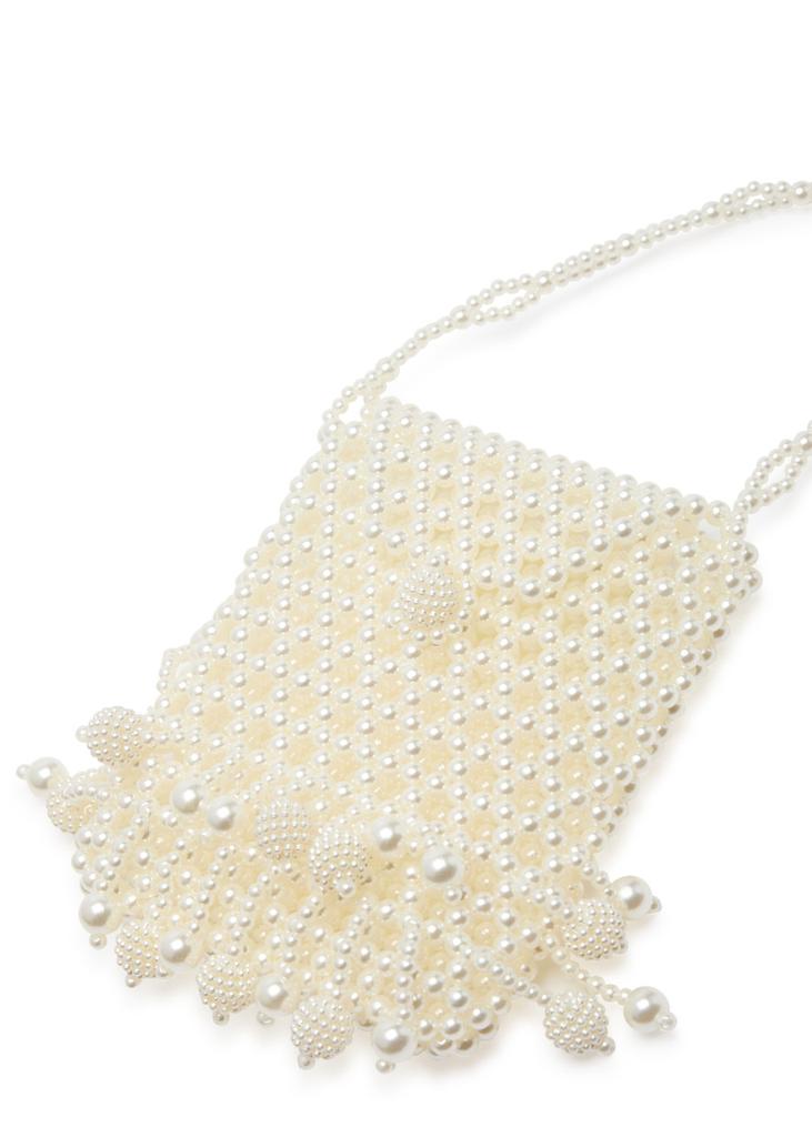 【英国発Sister Jane】Bessie beaded faux pearl cross-body bag Sister Jane Bessie beaded faux pearl cross-body bag