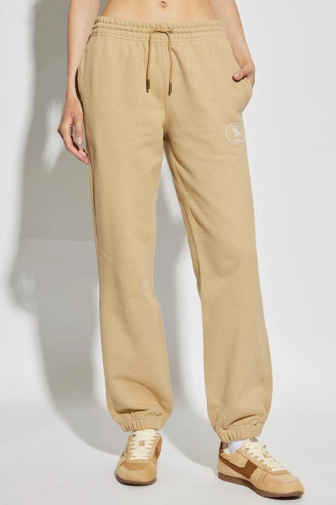 Burberry Burberry Logo Embroidered Drawstring Pants 2