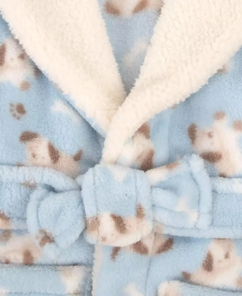 Jessica Simpson Baby Bath Robe with Sherpa Slippers, 2-Piece Set 5