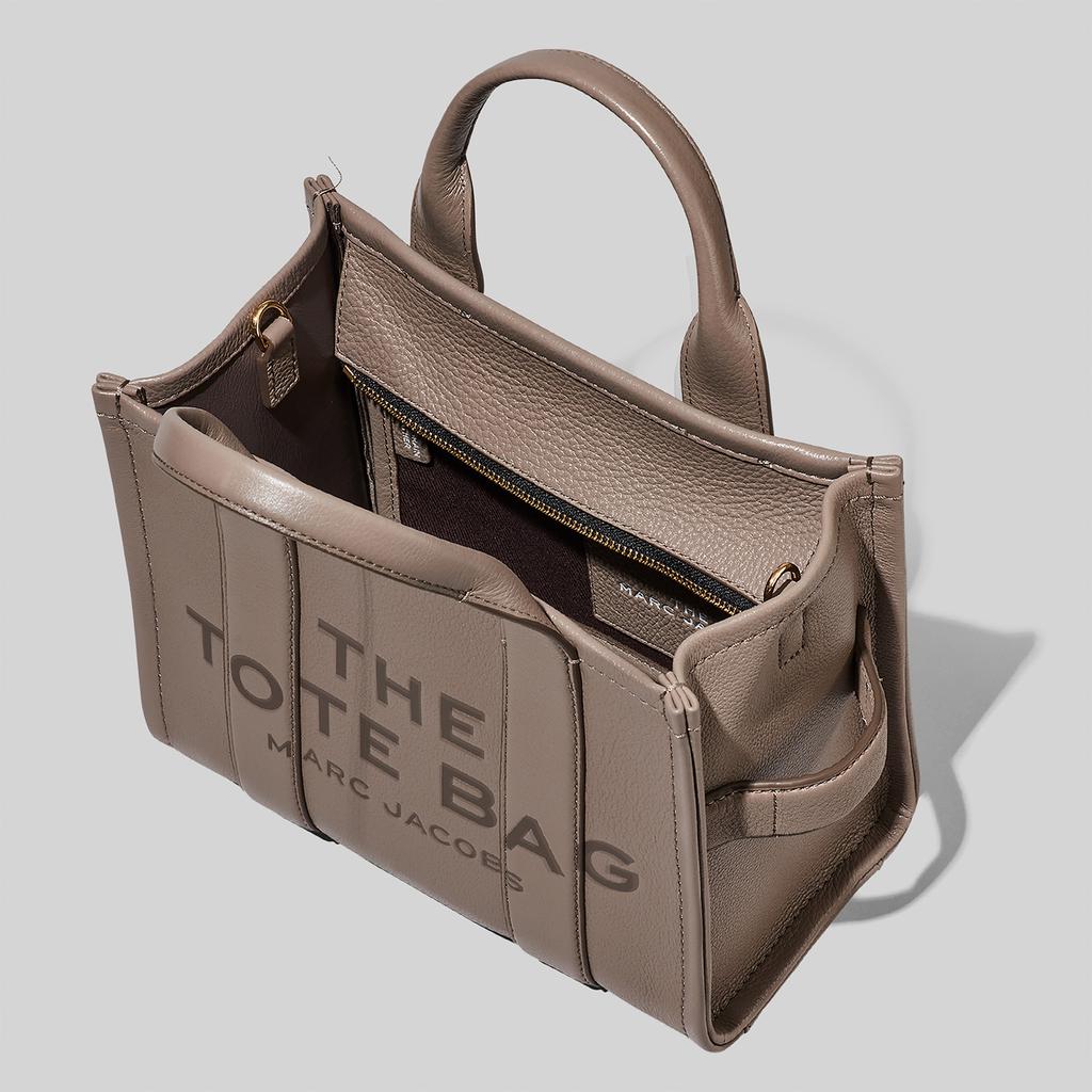 Medium leather tote best sale