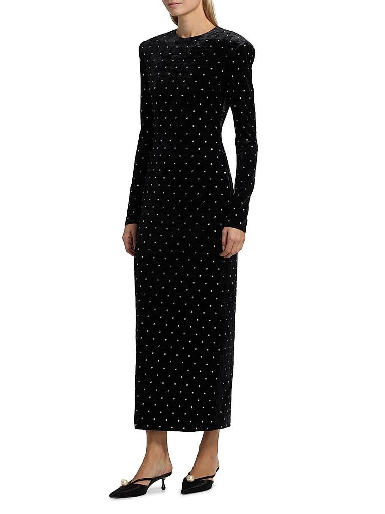 Shop Cosma Rhinestone-Embellished Velvet Maxi Dress on Sale at BeyondStyle   Get 31% Off Cosma Rhinestone-Embellished Velvet Maxi Dress with  Limited-Time Flash Deals, Exclusive Discounts, and Special Offers. Enjoy  Unbeatable Savings on