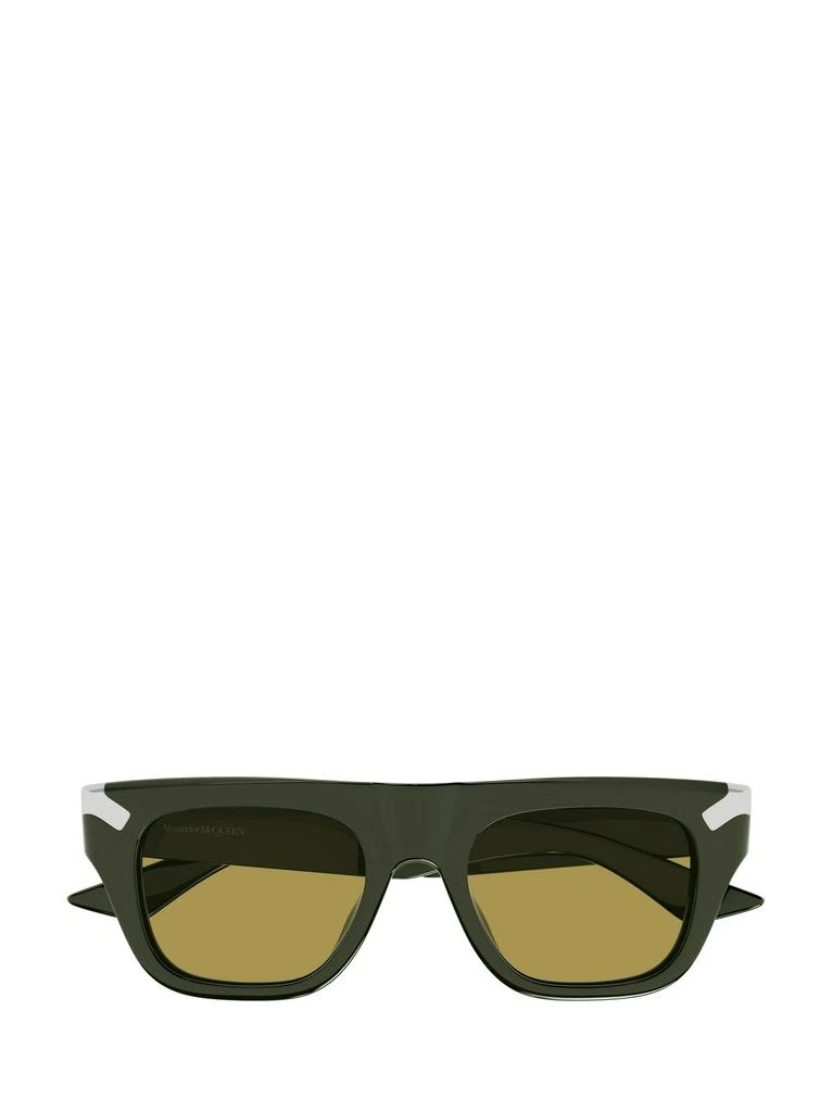 Alexander McQueen Alexander McQueen Eyewear Rectangle Frame Sunglasses 1