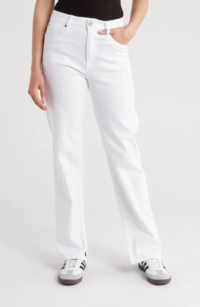 STS Blue Cameron Ultra High Waist Slit Hem Straight Leg Jeans 1