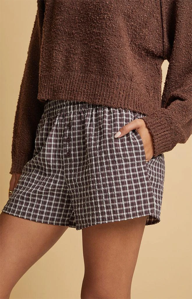 Beverly and Beck Plaid Boxer Shorts 4