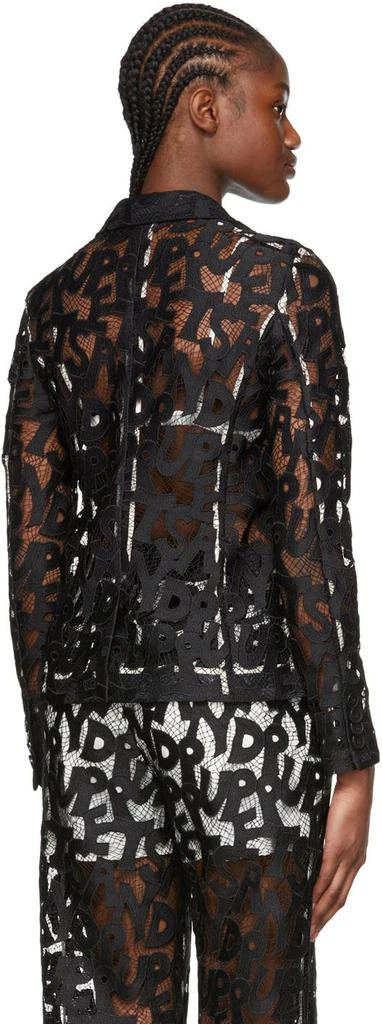 Puppets and Puppets Black Polyester Blazer 3