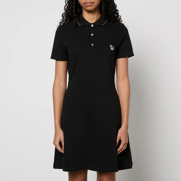 Paul Smith PS Paul Smith Zebra Cotton-Piqué Polo Dress 1