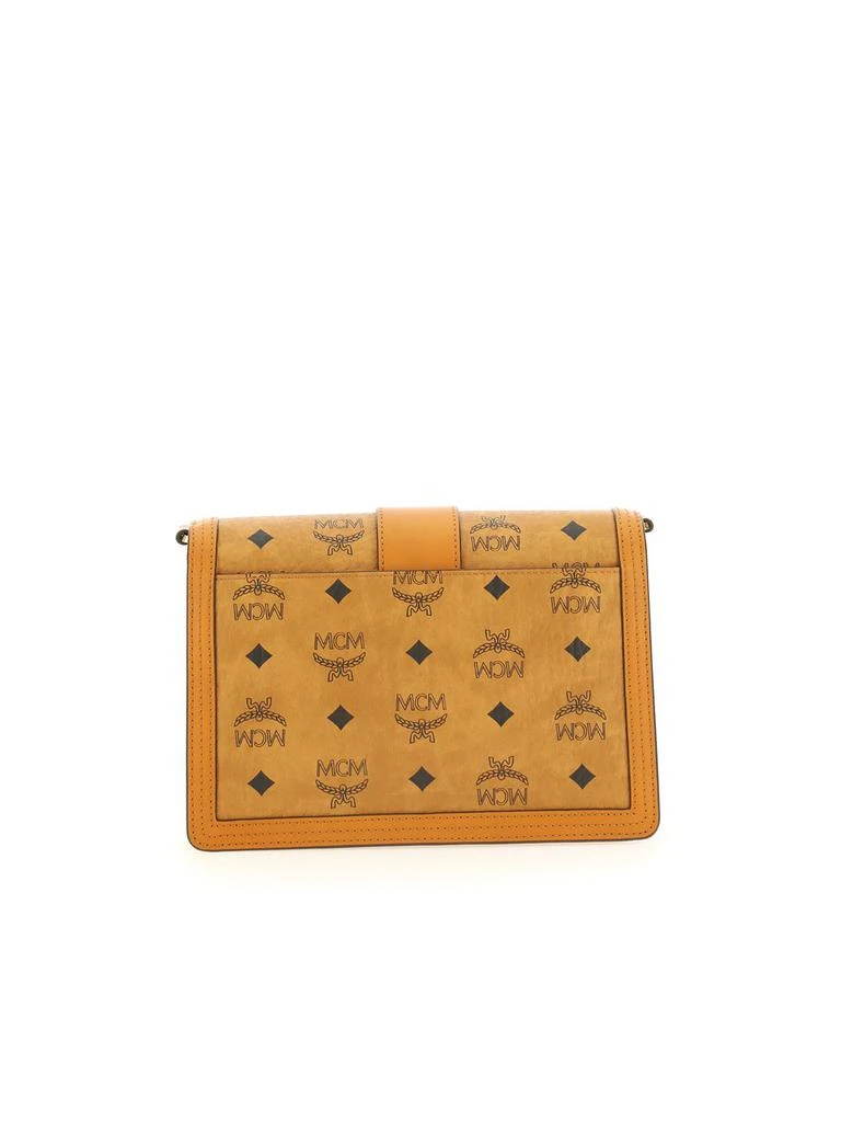 MCM MCM Logo Printed Foldover Top Crossbody Bag 2